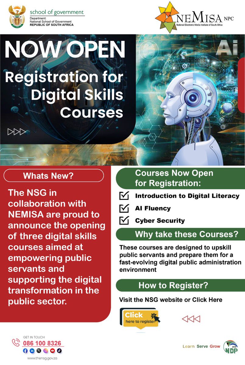 The National School of Government tweet media