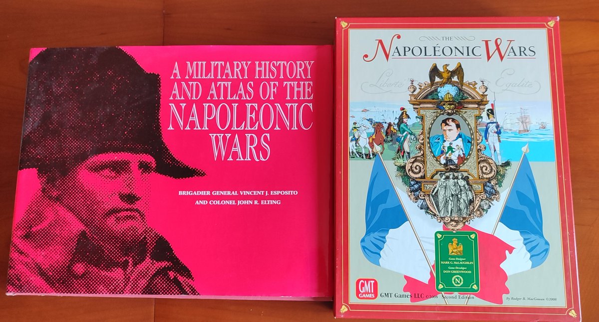 Un libro, un wargame.
Otro de mis libros de cabecera junto al de Chandler. También tuve el honor de conocer en persona al coronel Elting.
El juego desgraciadamente no he podido jugarlo todavía.
<a href="/PALAFOXZGZ/">PALAFOX</a>  <a href="/gmtgames/">GMT Games</a>