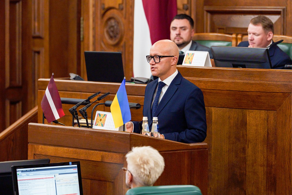 Valsts kontrole 🇱🇻 🇺🇦 (@vkontrole) on Twitter photo 🔵 Valsts kontrolieris Edgars Korčagins uzrunāja <a href="/Jekaba11/">Saeimas ziņas</a> deputātus, iepazīstinot ar ikgadējo ziņojumu par paveikto aizvadītajā periodā un turpmāk plānoto.
ℹ️ Iepazīsties ar valsts kontroliera ikgadējo ziņojumu: lrvk.gov.lv/lv/aktualitate…
📸 Reinis Inkēns, Saeima 🔵 Valsts kontrolieris Edgars Korčagins uzrunāja <a href="/Jekaba11/">Saeimas ziņas</a> deputātus, iepazīstinot ar ikgadējo ziņojumu par paveikto aizvadītajā periodā un turpmāk plānoto.
ℹ️ Iepazīsties ar valsts kontroliera ikgadējo ziņojumu: lrvk.gov.lv/lv/aktualitate…
📸 Reinis Inkēns, Saeima