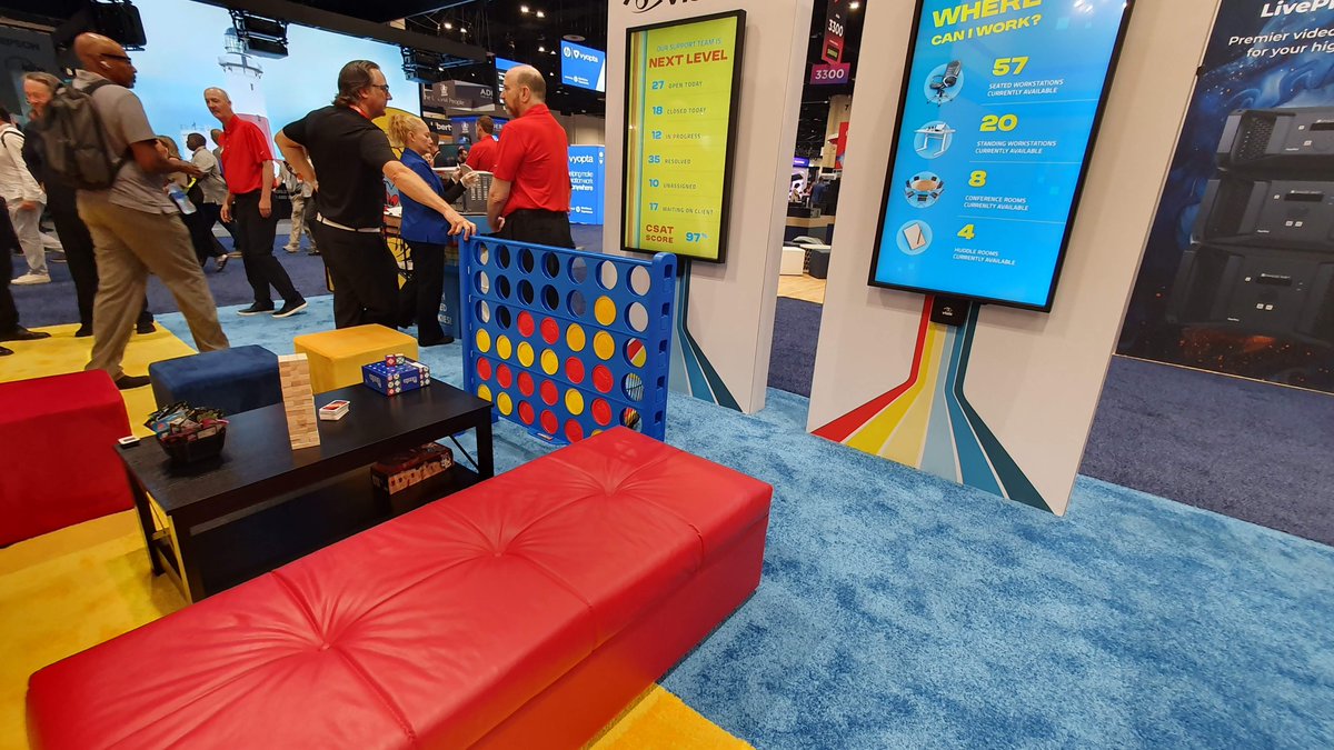 Come to #infocomm25 booth 3543 to see ePaper desk signs, try out our WORKPLACE WAYFINDING and see how our products can help connect the hybrid workforce. #avtweeps visix.com/infocomm/