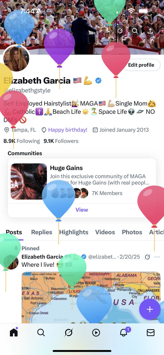 Elizabeth Garcia ๐บ๐ธ๐ช (@elizabethgstyle) on Twitter photo I got balloons today! ๐ฅณ๐ฅณ๐ฅณ
And itโs the last day Iโll bug <a href="/catturd2/">Catturd โข</a> to follow me back. It would be an amazing birthday wish come true! ๐ I got balloons today! ๐ฅณ๐ฅณ๐ฅณ
And itโs the last day Iโll bug <a href="/catturd2/">Catturd โข</a> to follow me back. It would be an amazing birthday wish come true! ๐
