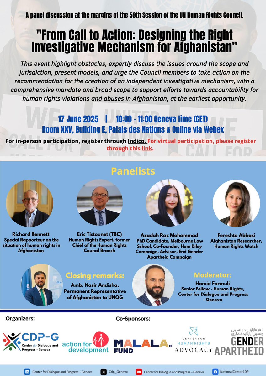 Center for Dialogue and Progress-Geneva (CDP-G) tweet media