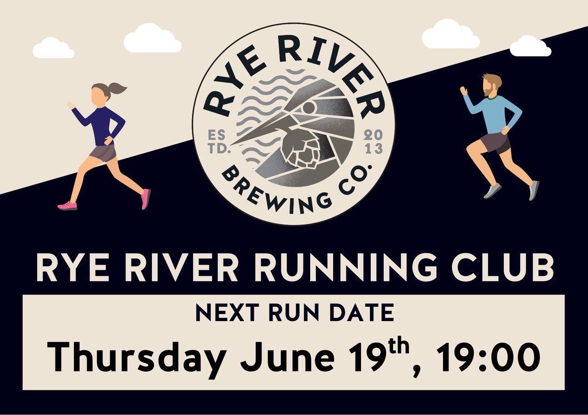 🏃‍♀️ Rye River Brewing Co. Run Club June🏃‍♂️

Join us for a run/walk and a beer/non-alcoholic in the taproom afterward!

📅19.06.2025
🕒 7:00 PM
📍 W23 AX07
📏5K
💰 Min. donation of €5

See you there! 
#StraightFromTheSource #irishcraftbeer #Beer #craftbeer #Celbridge #kildare