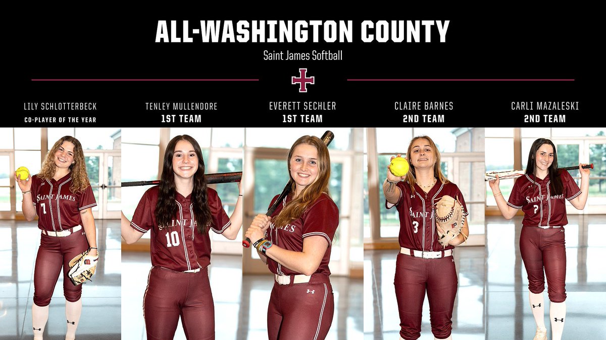 Congratulations to the following players for making the All-Washington County Softball Team!