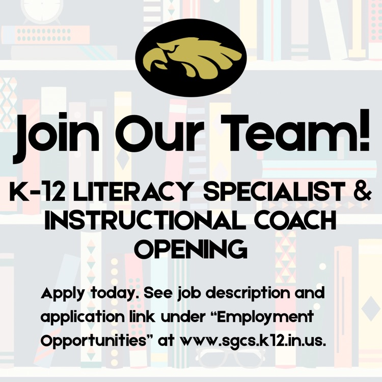 We’re adding to our team! 📚✏️

#GreatThingsHappenHere #JoinUs #Busco
