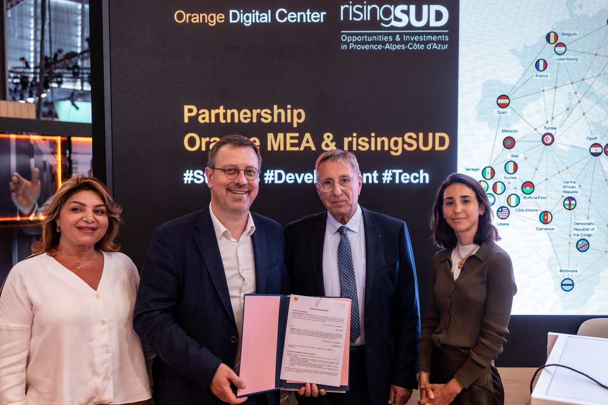 [PR] <a href="/orangeafrica/">Orange Africa & Middle East</a> and risingSUD join forces to facilitate the establishment and development of #startups in France. #VivaTech 

oran.ge/4jOlwnl