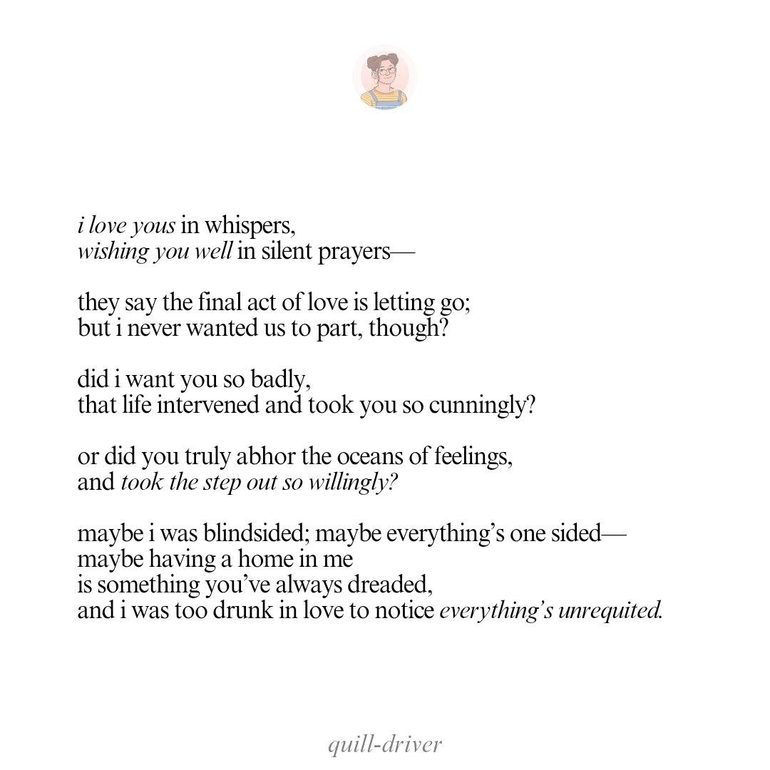 imaquilldriver's tweet photo. "...too drunk in love to notice everything's unrequited." https://t.co/Ou9lJK23nX