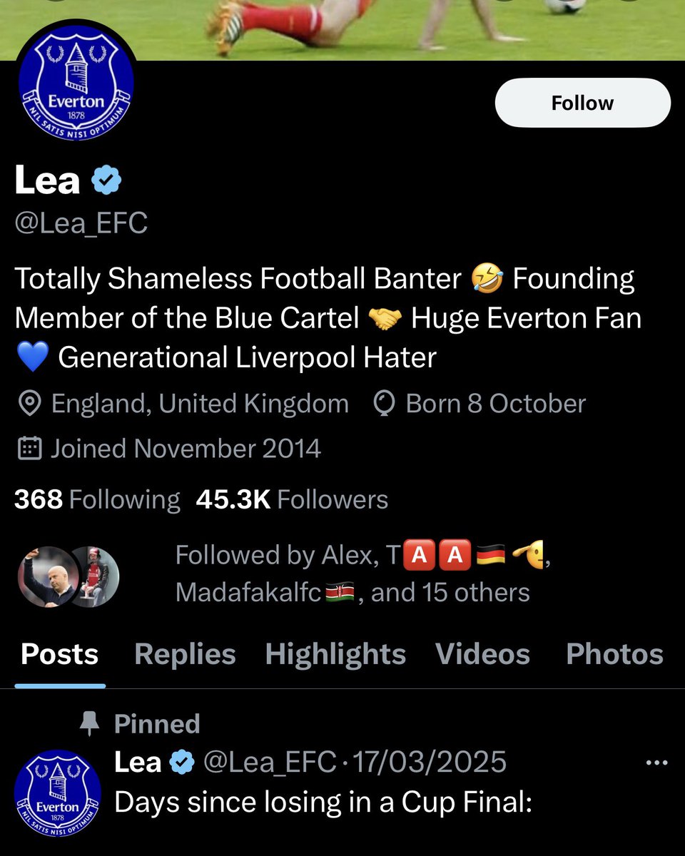 Robbie23LFC's tweet photo. @Lea_EFC bros last 27 tweets have been about @LFC 🤣😭 (with one yanited tweet mixed in #undercoverLFClover https://t.co/Li3obEVcY1