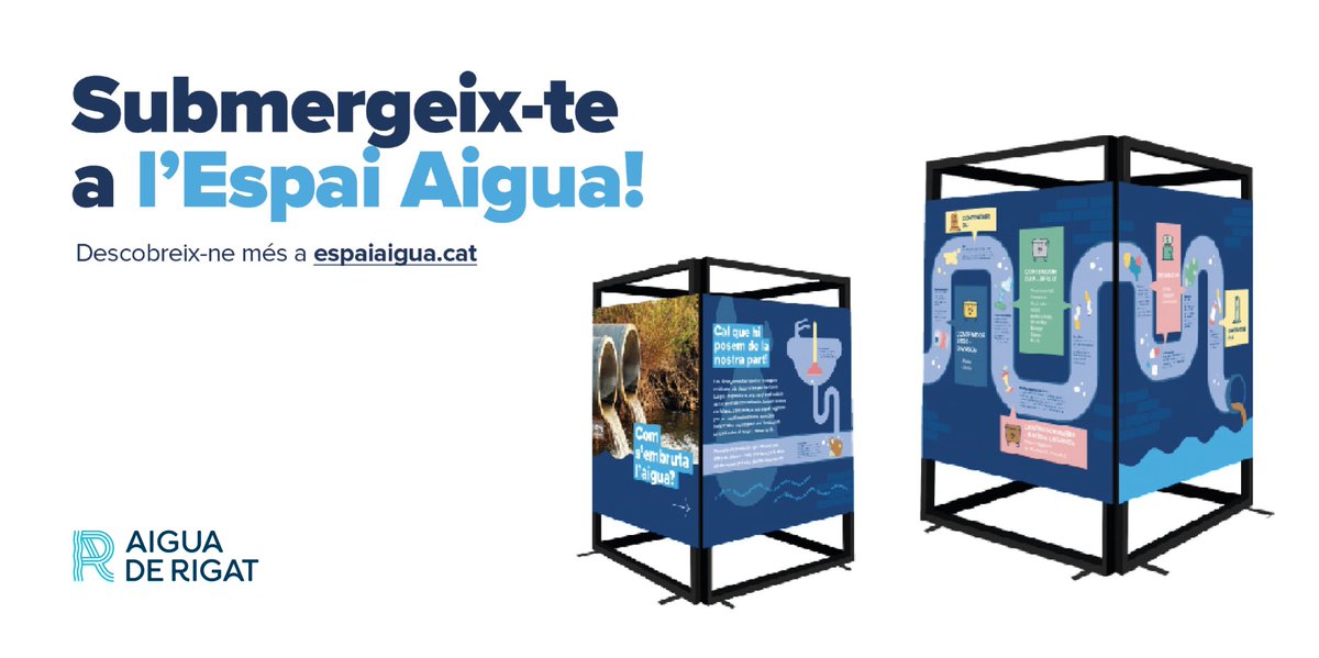 💦 Si visites el web de l'#EspaiAigua podràs descobrir els usos que fem dels recursos hídrics i l'impacte que tenen les nostres accions en el medi ambient.

Aprofita aquest recurs didàctic per jugar i aprendre en família.

➡️ Submergeix-t'hi a espaiaigua.cat
