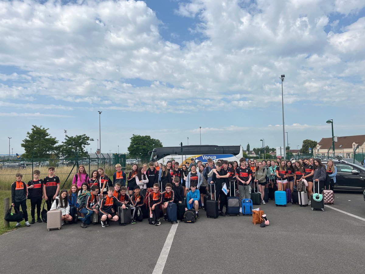 We’ve landed!  Now off to conquer Paris! Vive la France 🇫🇷

Our Year 10 trip to Paris!