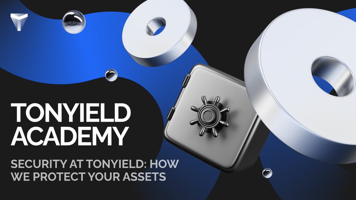 🔒 Your security is our #1 priority at TONYield. Here’s how we protect your assets in the world of DeFi:

✅ Proactive Risk Management: We account for smart contract risks (DeDust, STON.fi) &amp; impermanent loss. 
✅ On-Chain Security: Only YOU can control &amp; withdraw