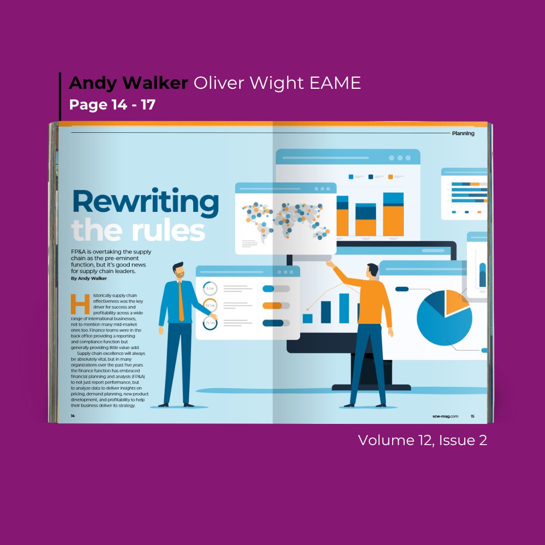 What if your finance team held the key to your five-year plan?

Andy Walker, Partner at Oliver Wight EAME, explores how FP&amp;A has shifted from a back-office function to a strategic powerhouse, redefining its relationship with the supply chain.

ow.ly/CVNo50W68eX
