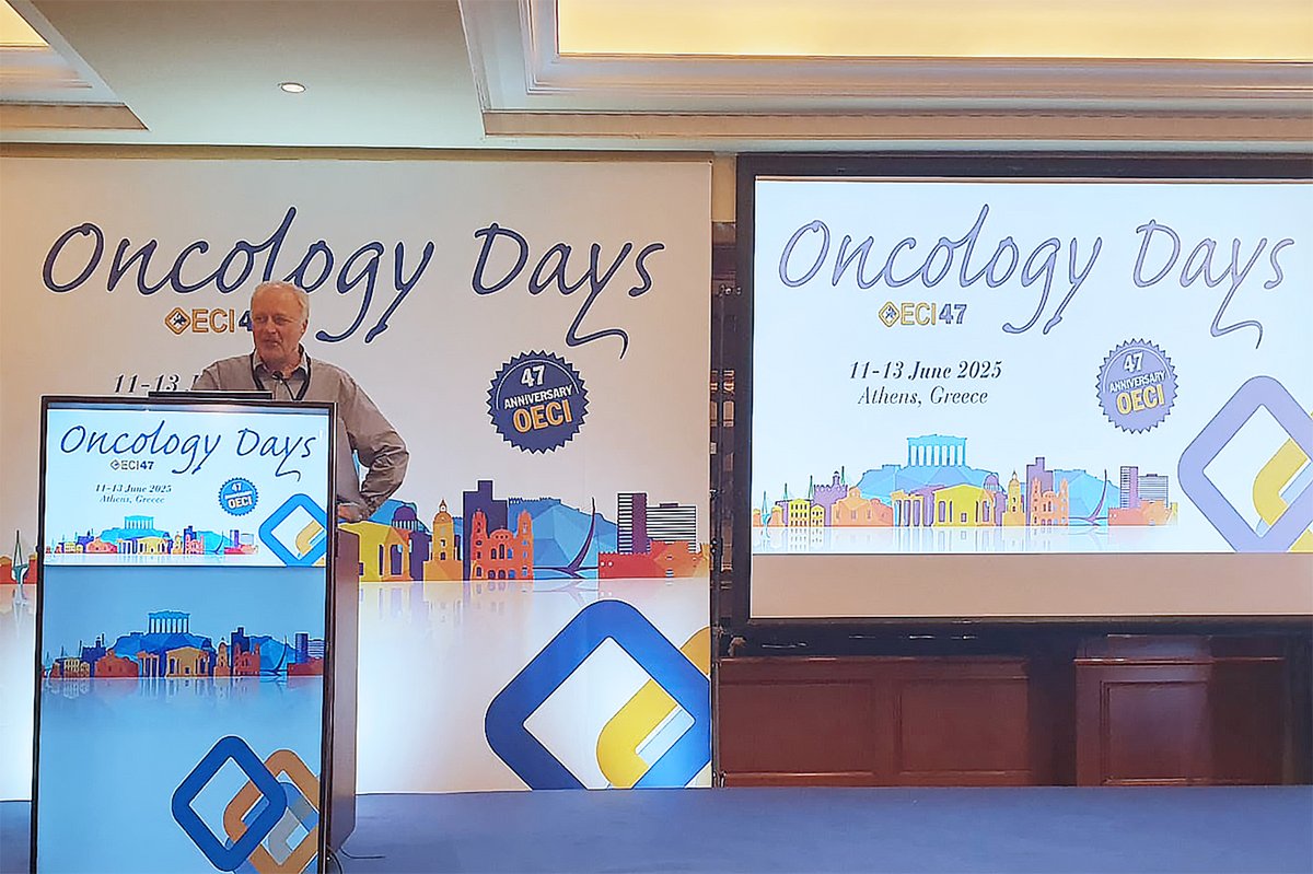 At #OECIOncologyDays2025, the #CCI4EU – CSA Session showed how the project helps Member States build #ComprehensiveCancerInfrastructures.

🔹 #OECI President Giovanni Apolone opened with a strategic vision.
🔹 Simon Oberst shared key results from Deep Dives &amp; the Maturity Model.