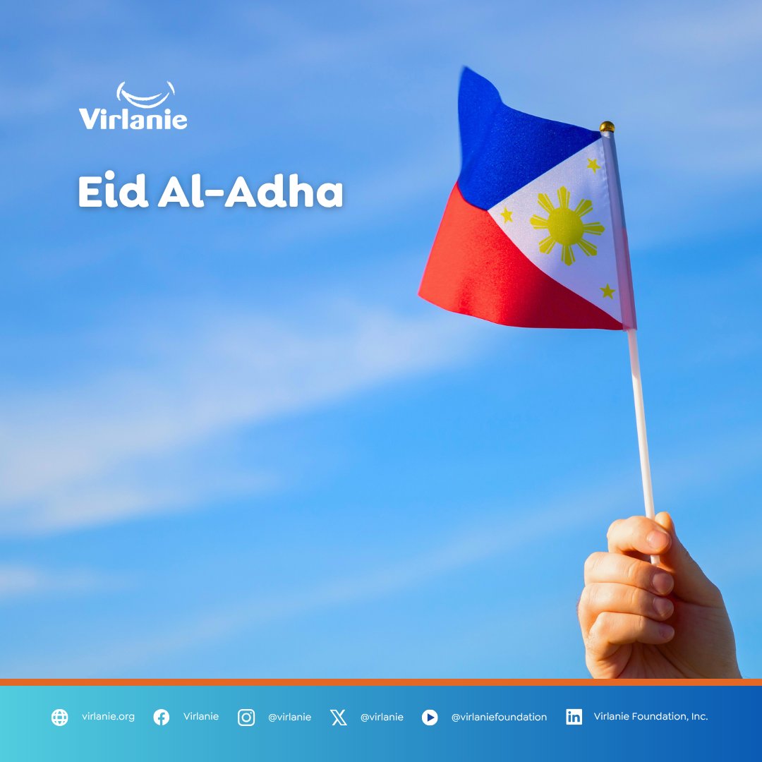 Maligayang Araw ng Kalayaan!  

As we celebrate Independence Day, may we never forget our brave heroes that built our nation. 🇵🇭💙🧡

#ArawNgKalayaan2025 #Virlanie