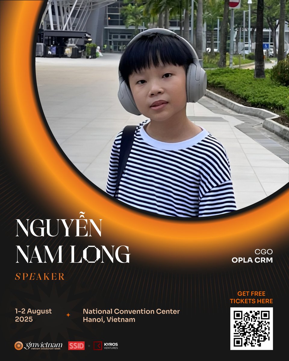 🚀 Meet the 13-year-old CGO taking Vietnam by storm!

Nguyen Nam Long is redefining what’s possible at 13 - and he’s coming to #GMVN2025 to prove it on stage 🎤🧒

Currently the Chief Growth Officer at Opla CRM, Nam Long is living proof that Gen Alpha isn’t the future, they’re