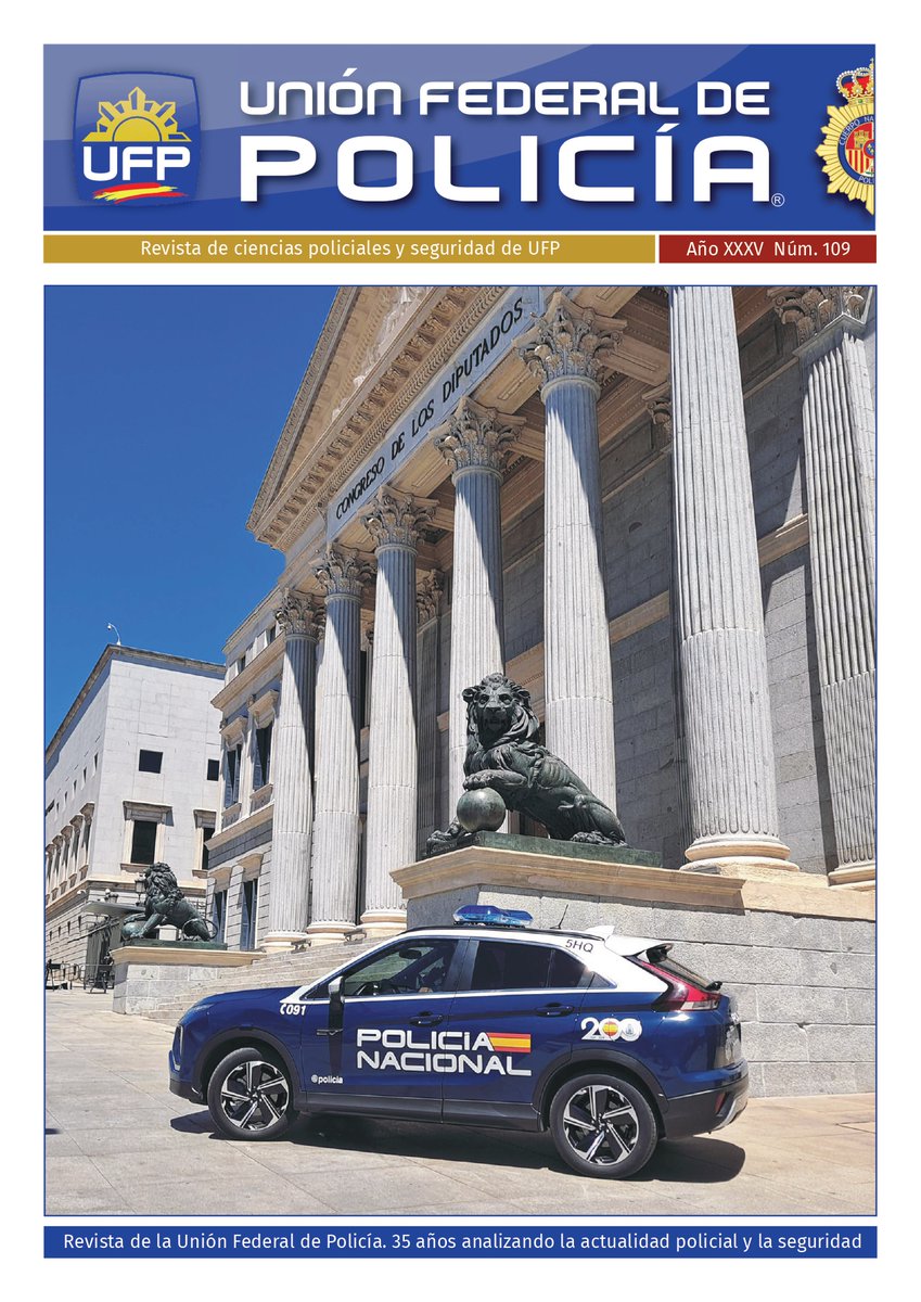 ufpol's tweet photo. 📖Revista Unión Federal de Policía en nuestra web https://t.co/kL8PgPrfNP
🫂Si te pasas por nuestra sede nacional te la regalamos en formato papel.
#ufpavanza #policia https://t.co/vjZDw5te51