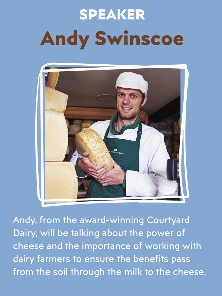 CarbonCallFarm's tweet image. Meet some of our speakers - four highlights from Wednesday’s lineup ➡️
🩺@lowcarbGP
🌼Jannike Taylor from Eden Yard
🧀 Andy Swinscoe from @CourtyardDairy
🐮 Judith Hutchinson, farmer
#CarbonCalling25