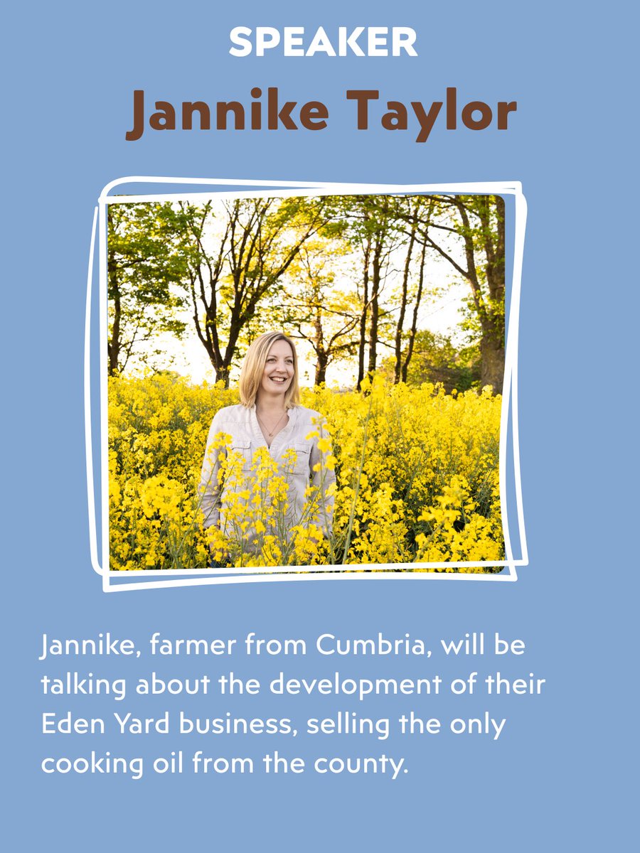CarbonCallFarm's tweet image. Meet some of our speakers - four highlights from Wednesday’s lineup ➡️
🩺@lowcarbGP
🌼Jannike Taylor from Eden Yard
🧀 Andy Swinscoe from @CourtyardDairy
🐮 Judith Hutchinson, farmer
#CarbonCalling25