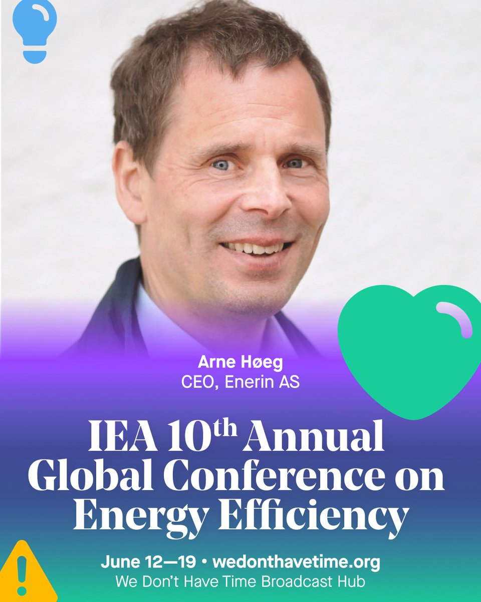 SUSHEAT sustainable heat upgrade for industry (@susheateu) on Twitter photo ⚡ Energy Efficiency Takes Center Stage in Brussels today! Arne Høeg, CEO of #ENERIN & key <a href="/susheatEU/">SUSHEAT sustainable heat upgrade for industry</a> partner, joins <a href="/IEA/">International Energy Agency</a> #EnergyEfficiency Conference talks to share how advanced heat pumps can turn low-temp waste heat into high-temp energy for industry.
🎙️ Hosted by ⚡ Energy Efficiency Takes Center Stage in Brussels today! Arne Høeg, CEO of #ENERIN & key <a href="/susheatEU/">SUSHEAT sustainable heat upgrade for industry</a> partner, joins <a href="/IEA/">International Energy Agency</a> #EnergyEfficiency Conference talks to share how advanced heat pumps can turn low-temp waste heat into high-temp energy for industry.
🎙️ Hosted by