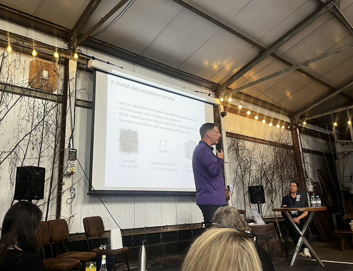 A great time yesterday diving into ocean tech at the Marine Measurement Forum, sharing how Lacuna’s satellite IoT can help monitor at sea🌊

Perfect timing during the UN Ocean Conference week, a reminder that ocean health is a global mission!🌎
Thanks for organising <a href="/oceanwise_eu/">OceanWise</a>