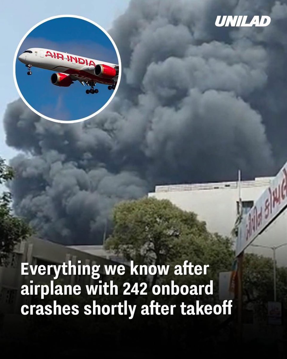 Rest in peace  beautiful soul 🕊️😴
Air India confirms 242 Passengers &amp; Crew Members on the plane that crashed today. Among them 169 Indian Nationals, 53 British, 1 Canadian &amp; 7 Portuguese.😢