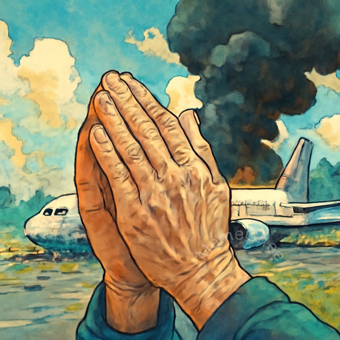 Heartbroken by the tragic Ahmedabad plane crash. My deepest condolences to the families of the victims of Air India Flight AI171. Praying for strength, healing, and peace for all affected. 🙏 #AhmedabadCrash #Condolences