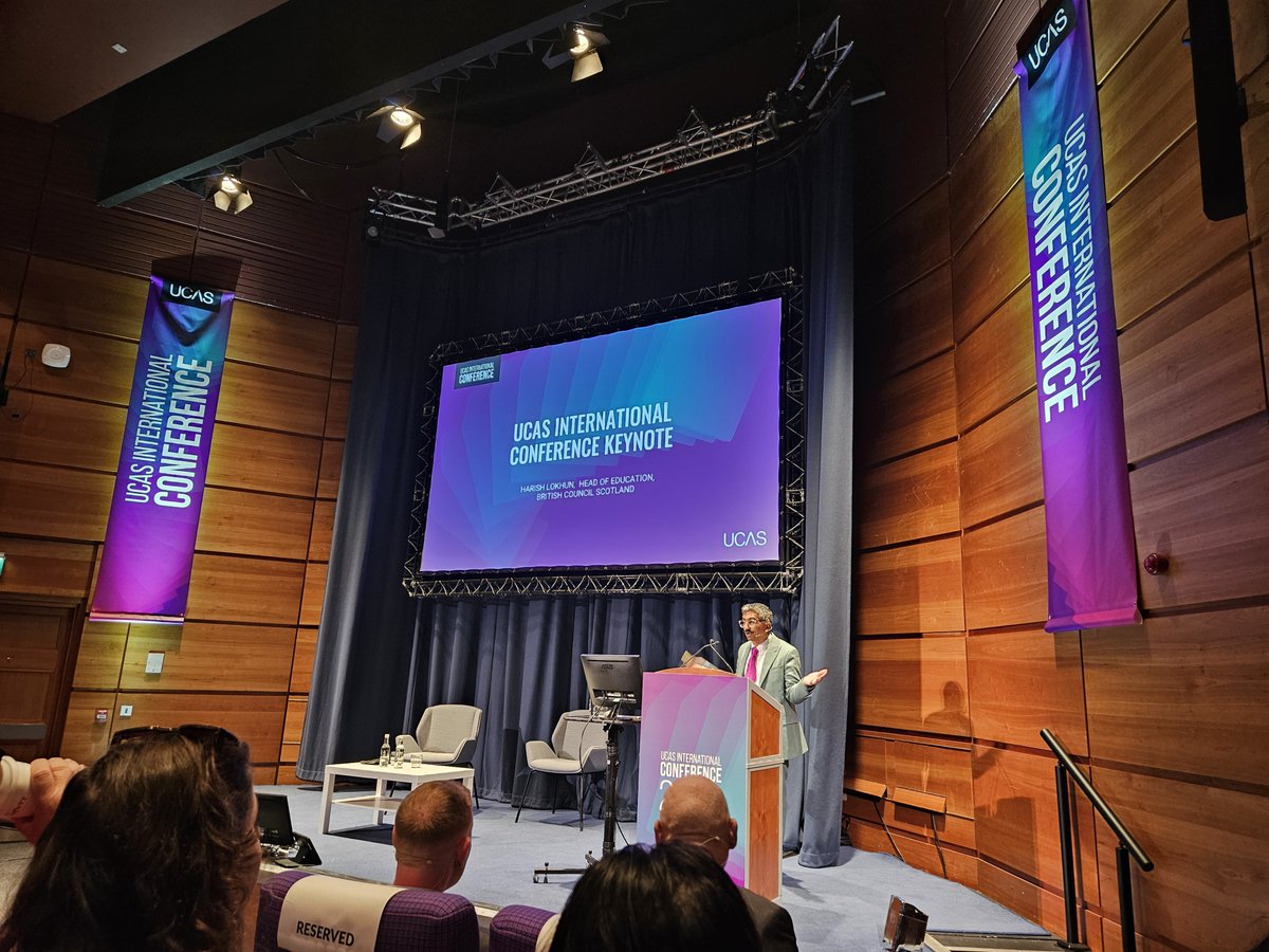 British Council Scotland (@bcscotland) on Twitter photo 🎓We had a great time at <a href="/ucas_online/">UCAS</a> Higher Education International Conference in Edinburgh!
Our Head of Education <a href="/HarishLokhun/">Harish Lokhun</a> delivered the opening keynote about the global #HE landscape & how Scotland continues to be an exceptional choice for international students.🌍 🎓We had a great time at <a href="/ucas_online/">UCAS</a> Higher Education International Conference in Edinburgh!
Our Head of Education <a href="/HarishLokhun/">Harish Lokhun</a> delivered the opening keynote about the global #HE landscape & how Scotland continues to be an exceptional choice for international students.🌍