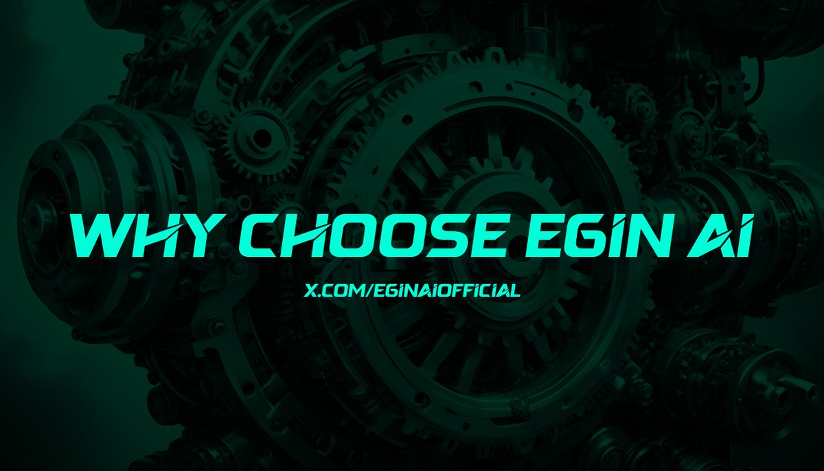 EginAIofficial's tweet photo. Why Choose Egin AI?
In a world flooded with noise, Egin AI brings clarity, speed, and trust to decentralized trading.Built for those who demand more from their tools — and their tech.

✅ Ultra Fast – Thanks to Solana's lightning-speed infrastructure
✅ Fully Autonomous – No manual intervention needed
✅ On-Chain Intelligence – Transparent, verifiable actions
✅ Community Driven – Open, fair, and evolving with your feedback
✅ Rug Scanner – Advanced filtering to detect risky tokens instantly