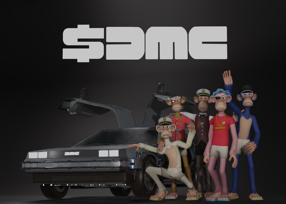 GM gDMC

Buckle up! We are Aping in as official DeLorean $DMC ambassadors, kicking this adventure into high gear with ape-tastic style! 🦧

Who's next to join this party with us? 🫵

So blessed to rep this iconic brand <a href="/DeLoreanlabs/">DeLorean Labs</a> on <a href="/SuiNetwork/">Sui</a> , Web3 #ApeStrongTogether $DMC