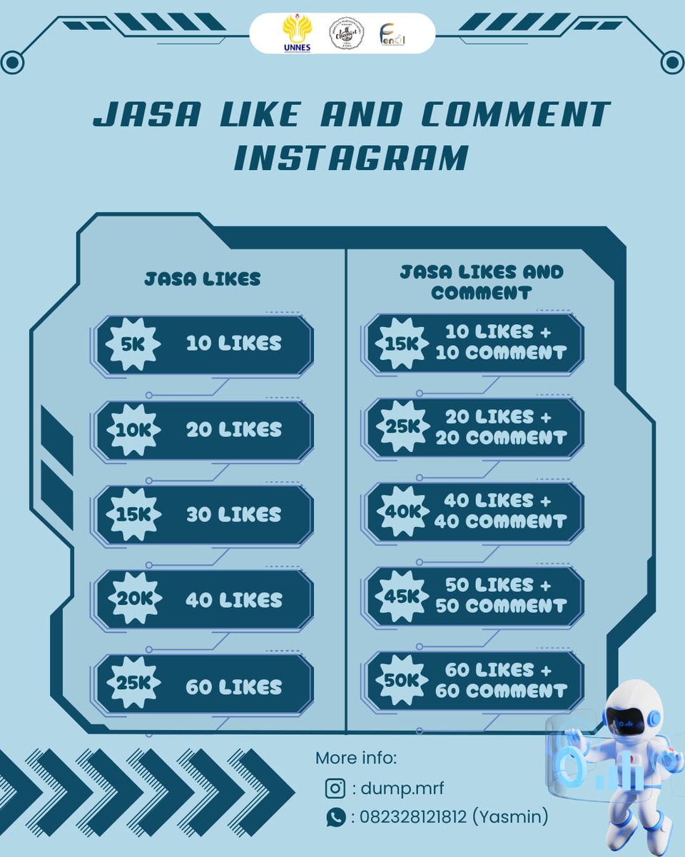 xxpuv's tweet photo. [OPEN JASA LIKE &amp; COMMENT, REVIEW MAPS, DAN POST UCAPAN FENOL 2025]

Siapa yang lagi butuh like dan comment buat postingan instagram?
Kami Fenol 2025 datang dengan berbagai solusi untuk kalian semuaaaa✨ 

Kontak person:
082328121812 (CP like &amp; comment)
083149010029 (CP Post) https://t.co/y2DAbKpZan