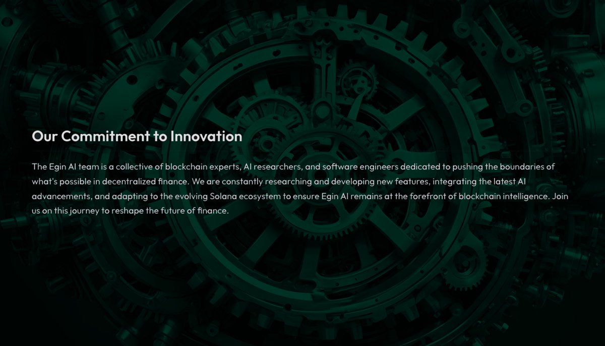 EginAIofficial's tweet photo. We’re not just building tech — we’re building trust.
✅ Transparent
✅ On-chain
✅ Open to all
Egin AI is committed to a decentralized future powered by intelligent agents.
#EginAI #Web3 #Solana #DeAI #CommunityDriven https://t.co/n9b2ADgenq