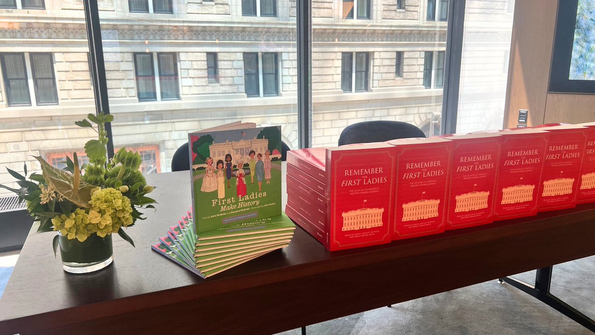 AnitaBMcBride's tweet image. Enjoyed joining Boston Properties Women's Leadership Team to discuss lessons from Remember the First Ladies, my own career, and the powerful influence of First Ladies on history, diplomacy & leadership. #WomenInLeadership #FirstLadiesMakeHistory