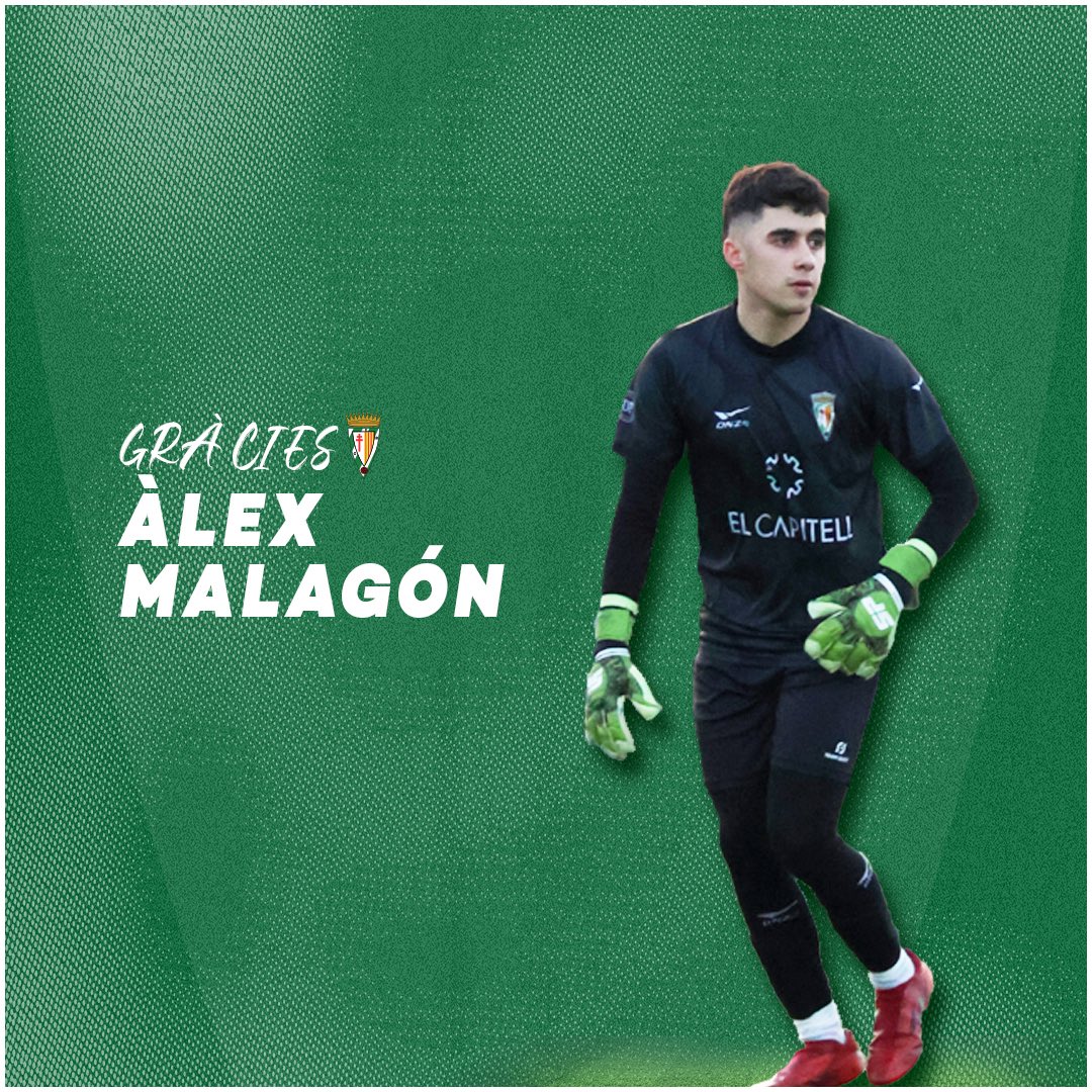 👏🏻GRÀCIES ÀLEX!

✨Gràcies pel teu compromís defensant aquesta samarreta.

Molta sort en el futur!💚🤍

#AmuntBesalú💚
