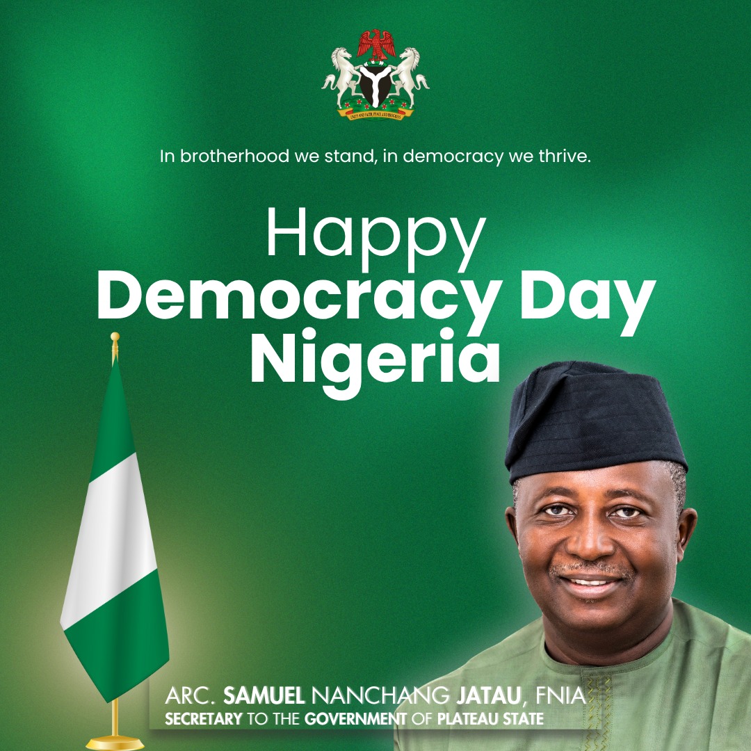 arcsamueljatau's tweet image. Democracy gives us a voice. Unity gives it strength.
Happy Democracy Day, Nigeria.
-SNJ