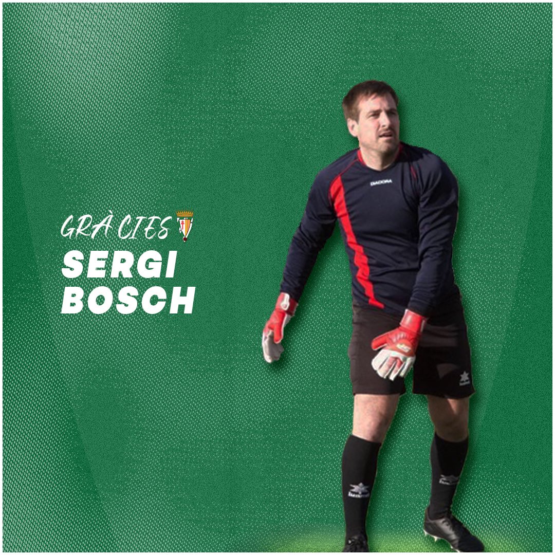 👏🏻GRÀCIES SERGI!

✨Gràcies pel teu compromís defensant aquesta samarreta.

Molta sort en el futur!💚🤍

#AmuntBesalú💚