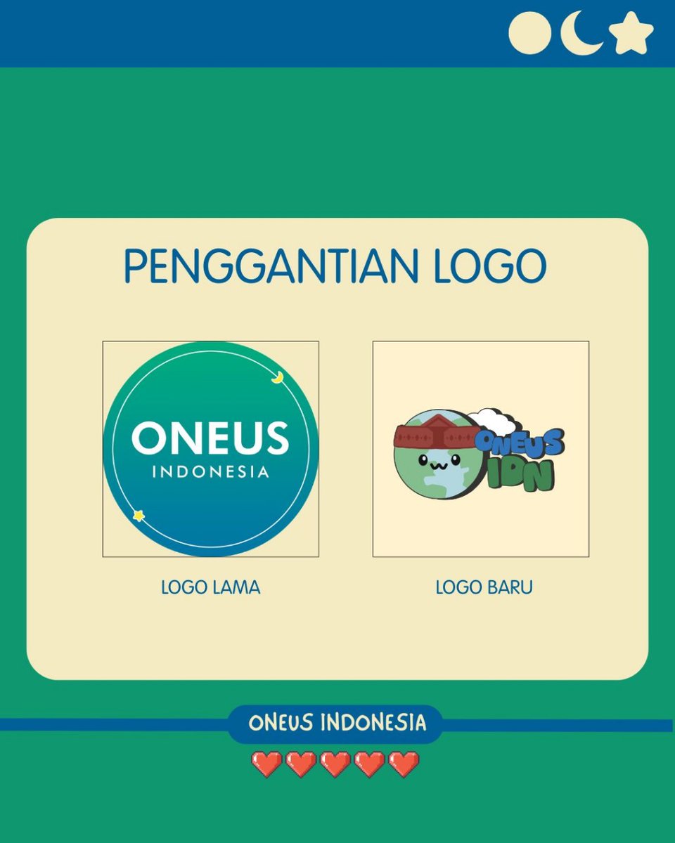 oneusidn's tweet photo. ONEUS INDONESIA REBORN

ONEUS INDONESIA fanbase sudah berganti admin sejak perilisan single Seoho dan akan mulai update kegiatan member dan grup secara berkala. Mohon dukungannya ya teman-teman Tomoon 🫶🌙

#oneusidn https://t.co/dIo9q4p78j