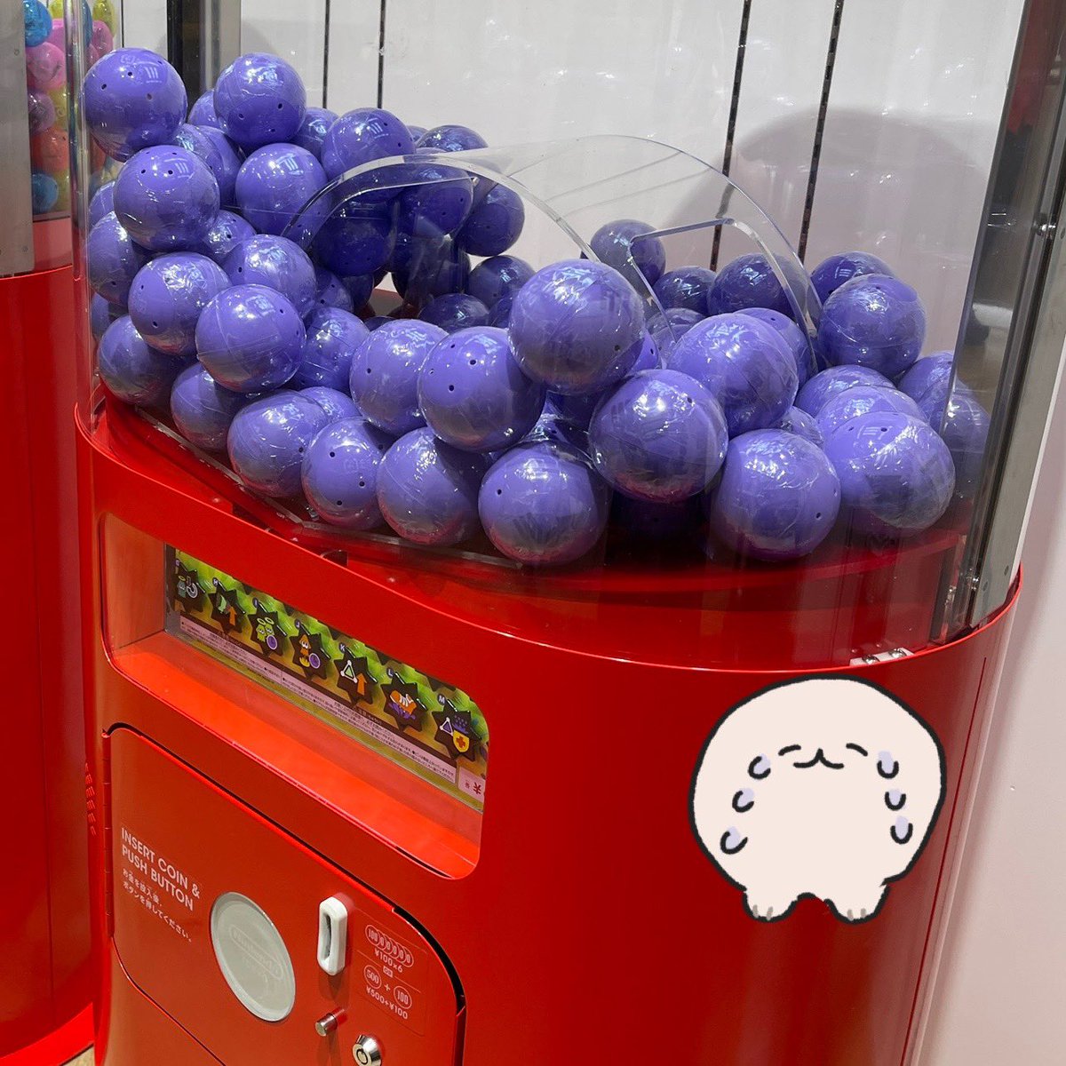 待機列暑かったです