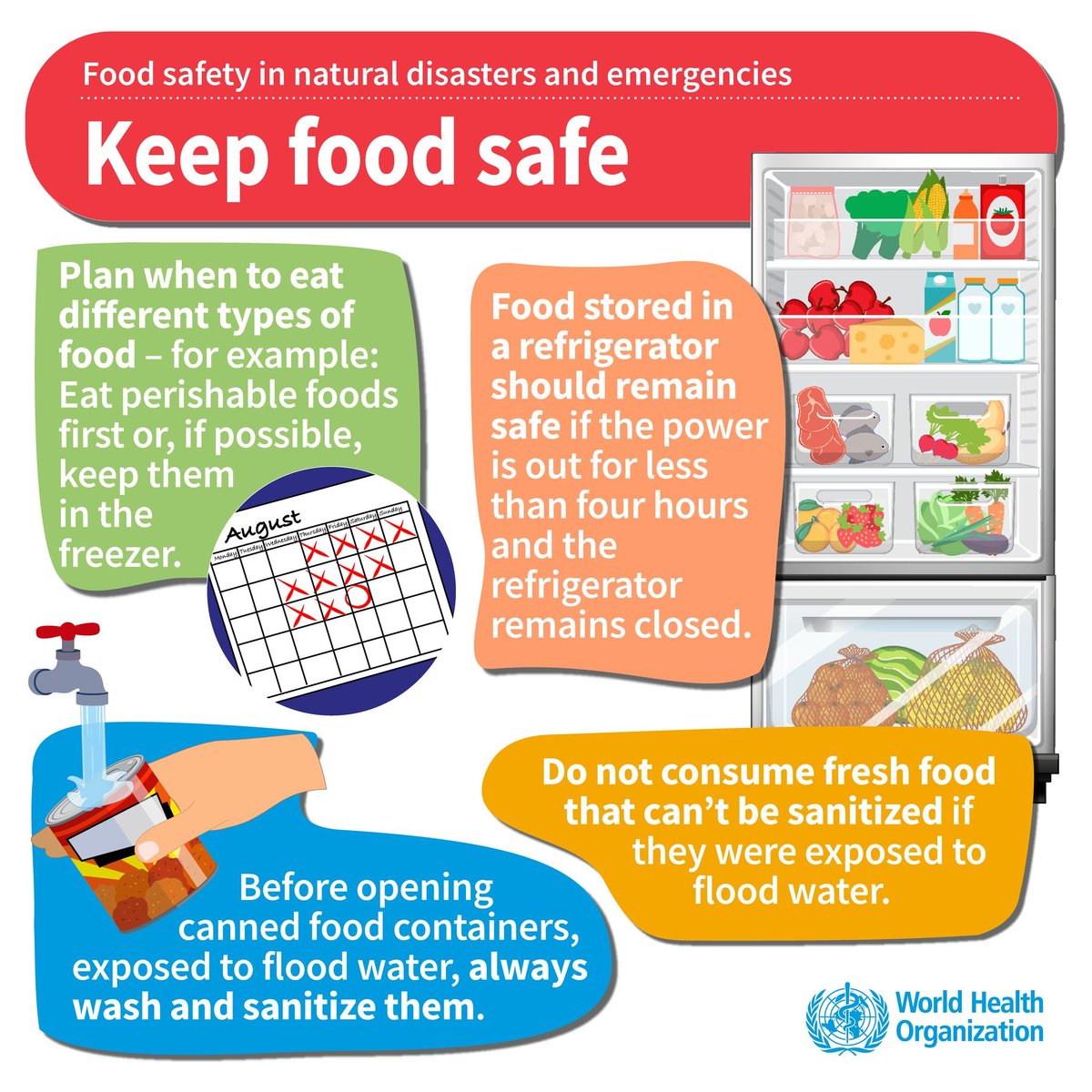 #QuickTips - it is of the utmost importance to make sure our food is clean after heavy #Rainfall ⛈ and #Floods. Follow these tips 👇

#Moonsoon #Nepal