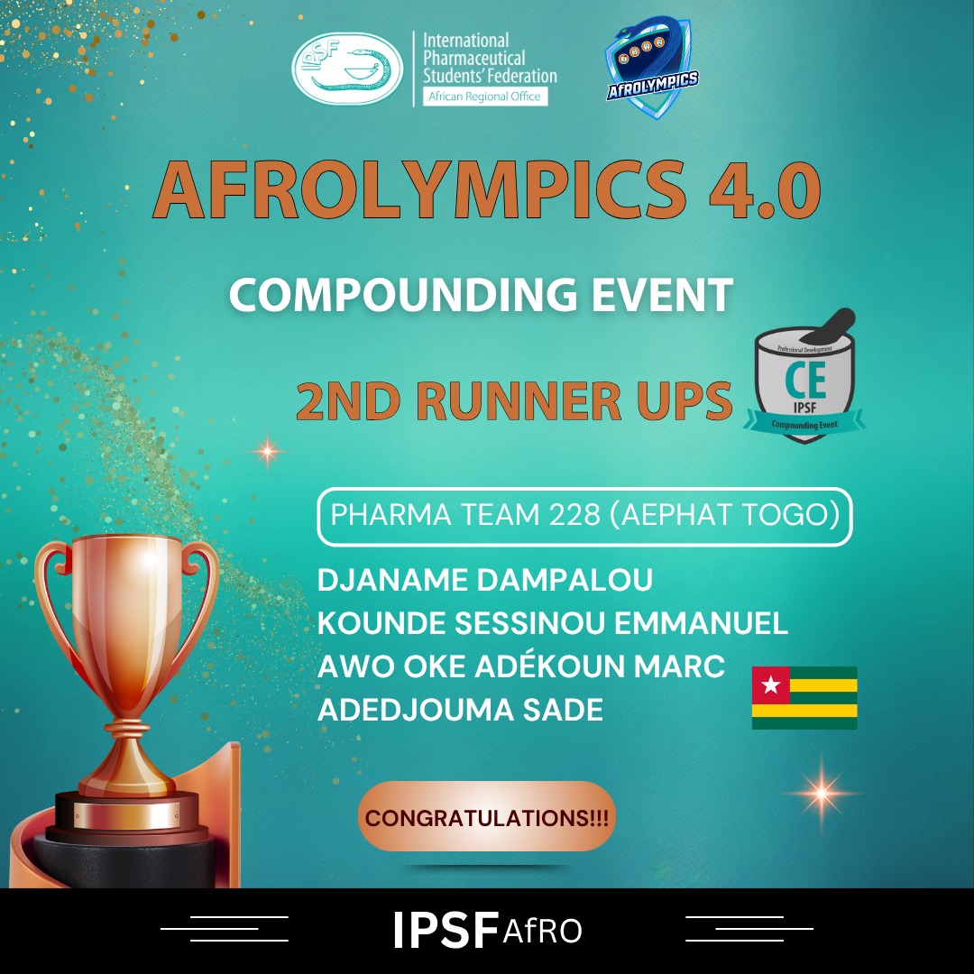 Congratulations to the winners from the Compounding Event(English)🥳💫
We celebrate you!