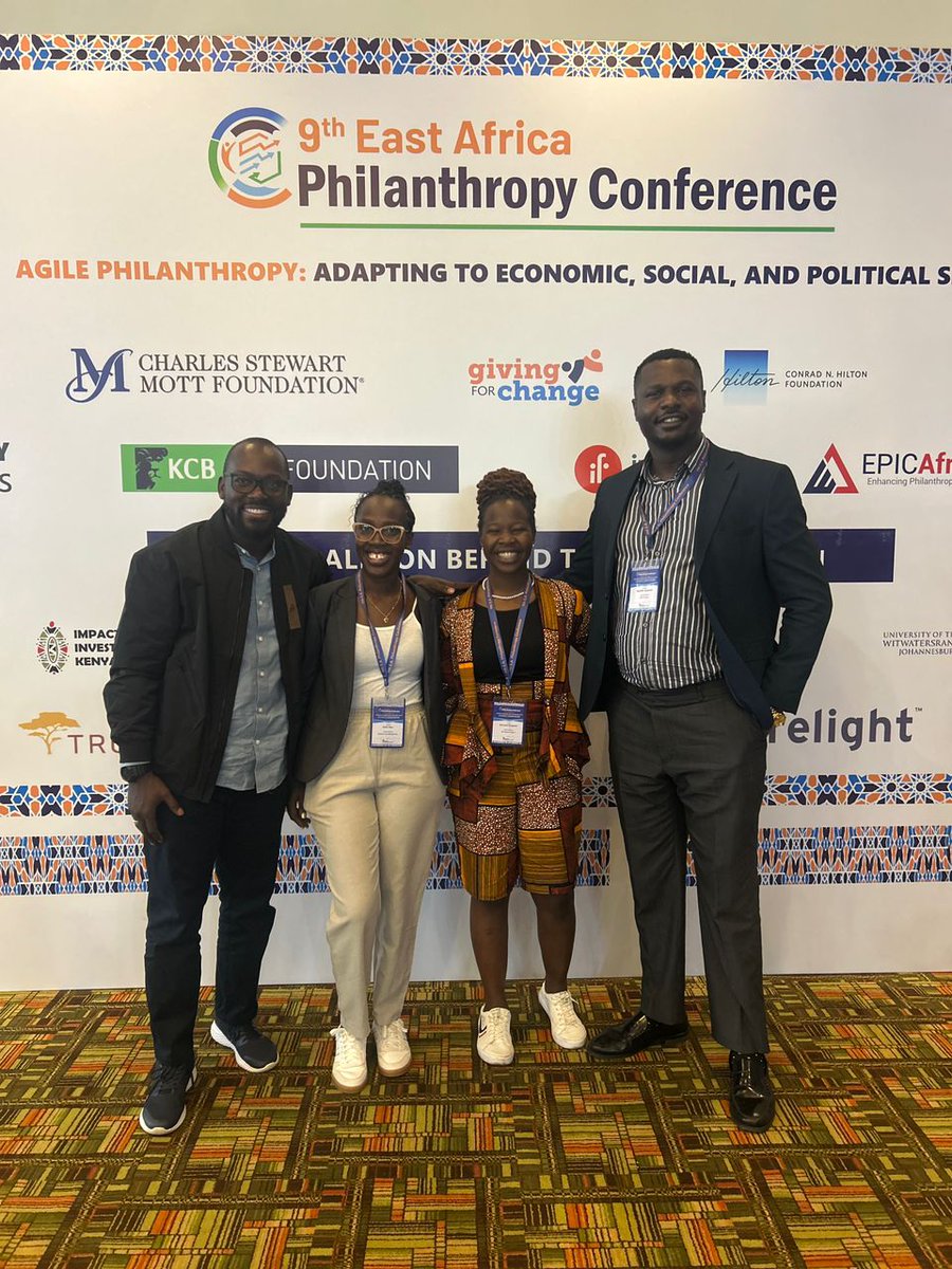 KectilKenya's tweet image. Excited to have @KectilKenya participating at the East Africa Philanthropy Conference

We are joining changemakers across the region to shape bold, inclusive and youth driven solutions for sustainable impact.

#KectilKenya #EAPConference #PhilanthropyInAction