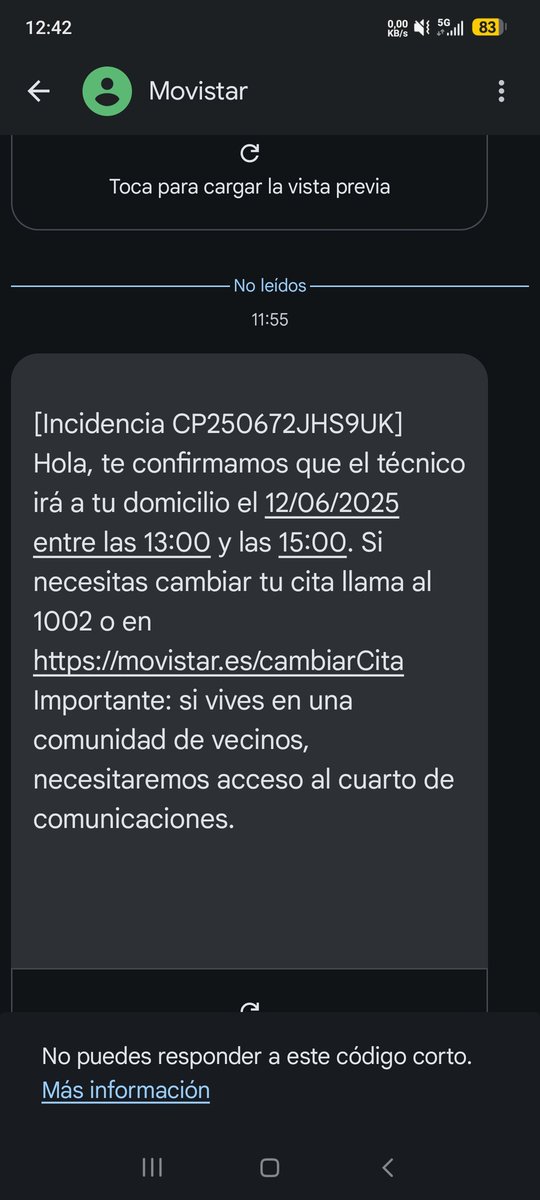 P. G. Díaz (@pgdiaz_) on Twitter photo Desde ayer sin conexión a internet gracias a <a href="/movistar_es/">Movistar España</a>. Iban a venir a las 8, han ido retrasando la cita y acaban de anularla. No hay derecho! Cómo trabajo ahora????
Siempre la misma incidencia <a href="/consumidores/">OCU</a> <a href="/sindicdegreuges/">Síndic de Greuges</a> Desde ayer sin conexión a internet gracias a <a href="/movistar_es/">Movistar España</a>. Iban a venir a las 8, han ido retrasando la cita y acaban de anularla. No hay derecho! Cómo trabajo ahora????
Siempre la misma incidencia <a href="/consumidores/">OCU</a> <a href="/sindicdegreuges/">Síndic de Greuges</a>