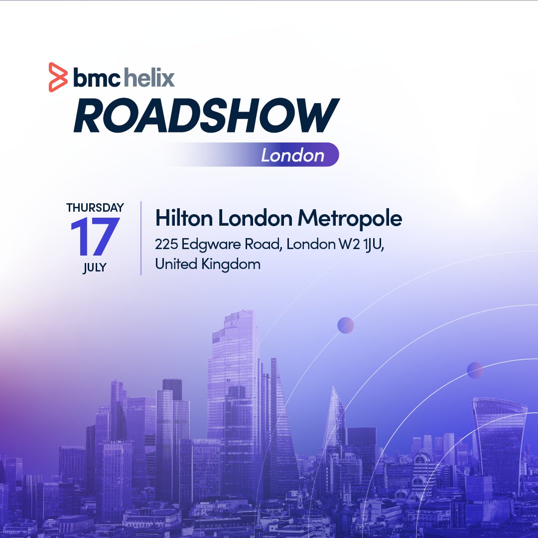dcappa4's tweet photo. Coffee? ✔️
Cutting-edge AI demos? ✔️
Breakfast, lunch &amp; a reception? ✔️
Networking with the best in tech? ✔️
It’s all happening at the BMC Helix Roadshow in London on July 17!
I’ll be there—come turn AI into action with us 🤝 https://t.co/rryDJZbvgz https://t.co/cgdRB6EdO9