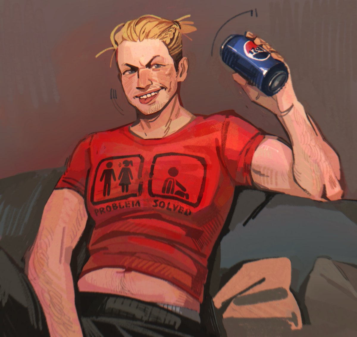 onionchess's tweet image. based t-shirt 👊👊👊👊
#kcd2 #adder