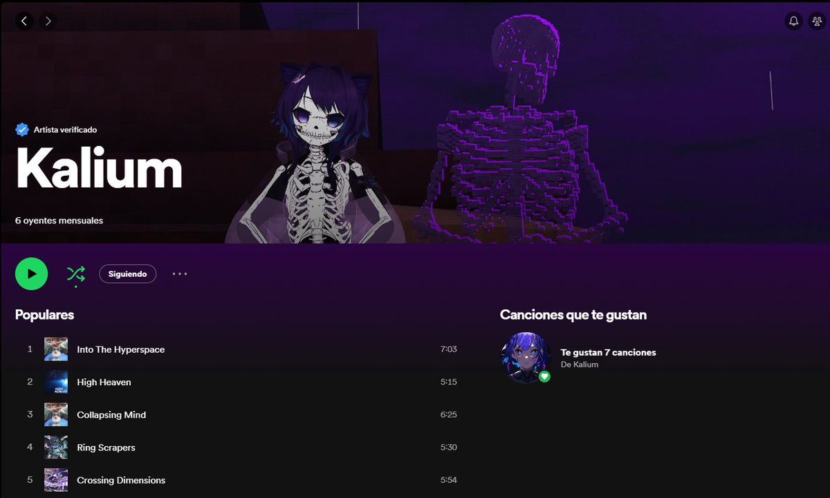 KaliumHYD's tweet image. Added a banner to my profile, it looks a lot better than i was expecting. 
Also did YOU know my MUSIC is on SPOTIFY???????????????
