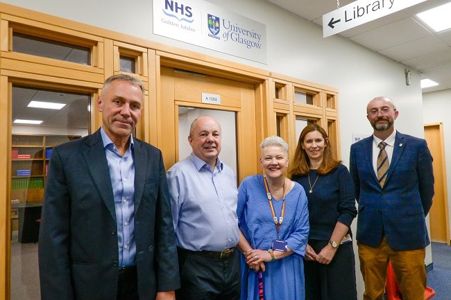 UofG News (@uofgnews) on Twitter photo ๐ NHS <a href="/JubileeHospital/">NHS Golden Jubilee</a> has been formally granted University Status by <a href="/UofGlasgow/">University of Glasgow</a>, marking a significant milestone in their long-standing and increasingly integrated partnership focused on education as well as research collaboration.
More ๐ gla.ac/43I8i6V ๐ NHS <a href="/JubileeHospital/">NHS Golden Jubilee</a> has been formally granted University Status by <a href="/UofGlasgow/">University of Glasgow</a>, marking a significant milestone in their long-standing and increasingly integrated partnership focused on education as well as research collaboration.
More ๐ gla.ac/43I8i6V