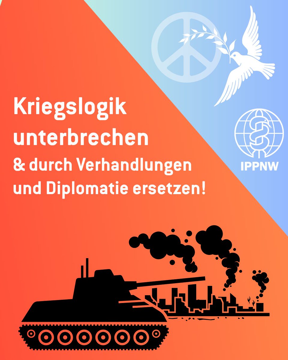 IPPNWgermany's tweet image. Wir begrüßen das #Friedensmanifest als Anstoß für eine längst überfällige Debatte über Alternativen zur Hochrüstungspolitik von Bundesregierung und EU!
Mehr unter: ippnw.de/bit/friedensma…
