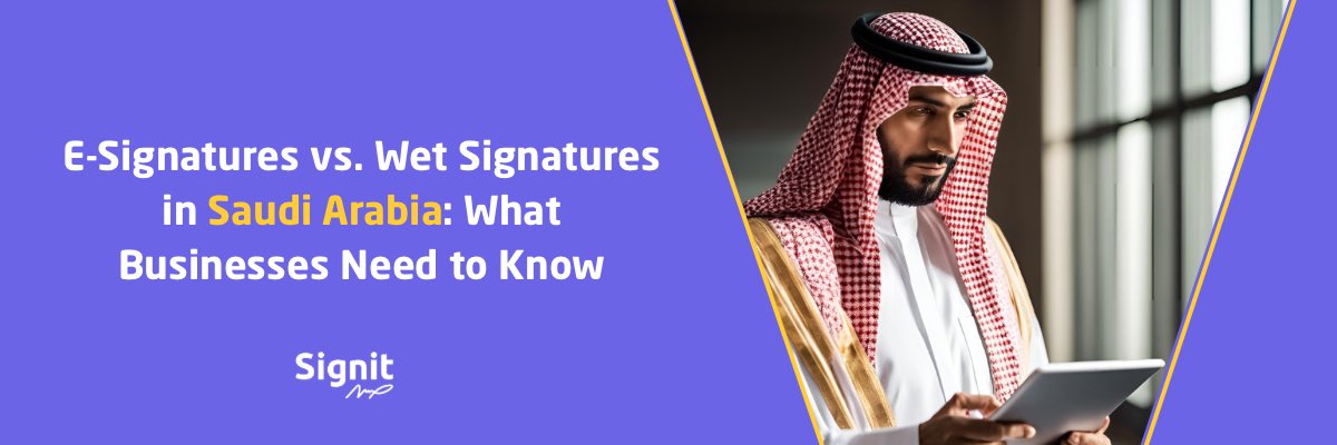 signitapp's tweet image. 🤔 E-signature or Wet Signature — Which is Right for You in Saudi Arabia?

Discover the key legal and practical differences, and how digital signatures can streamline your business processes.

📲 Read the full article here:
🔗 signit.sa/en/e-signature…

#ESignature #Signit