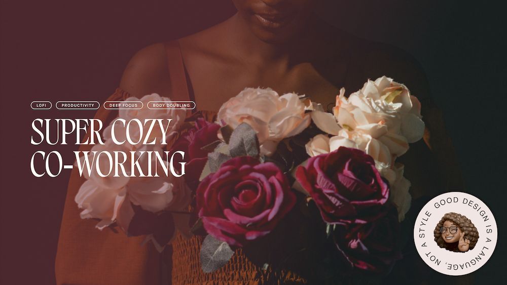 it's time for some more cozy and productive co-working! let's end the week strong! 
come co-exist with me! 𑑛

「 twitch.tv/xowilough  」