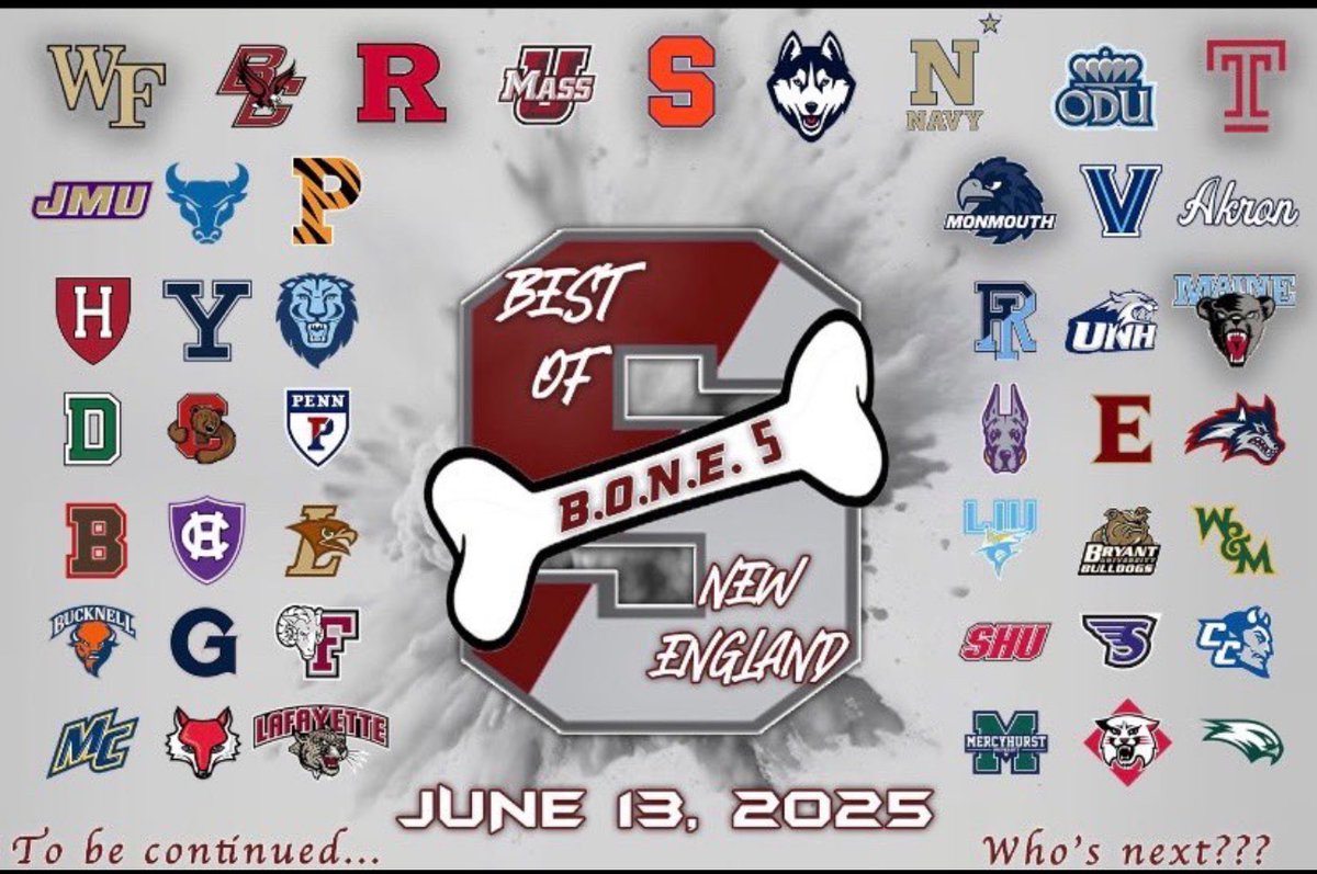 Hogan Bloomfield - 2026 - 6'6", 285 || OL (@bloomfieldhogan) on Twitter photo Just a day away! Looking forward to competing at @2025BONECAMP with my <a href="/SATigerFootball/">Suffield Academy Football</a> teammates <a href="/Coach_Sets/">Coach Chris Setian</a> Just a day away! Looking forward to competing at @2025BONECAMP with my <a href="/SATigerFootball/">Suffield Academy Football</a> teammates <a href="/Coach_Sets/">Coach Chris Setian</a>