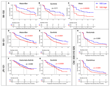 1/ How is metastatic RCC risk stratified? Can
gene expression improve it? Read our paper in
JCO Precision Oncology, applying
a 15-gene expression signature (15G score) to multiple mRCC trials (n=2, 121) ascopubs.org/doi/full/10.12…